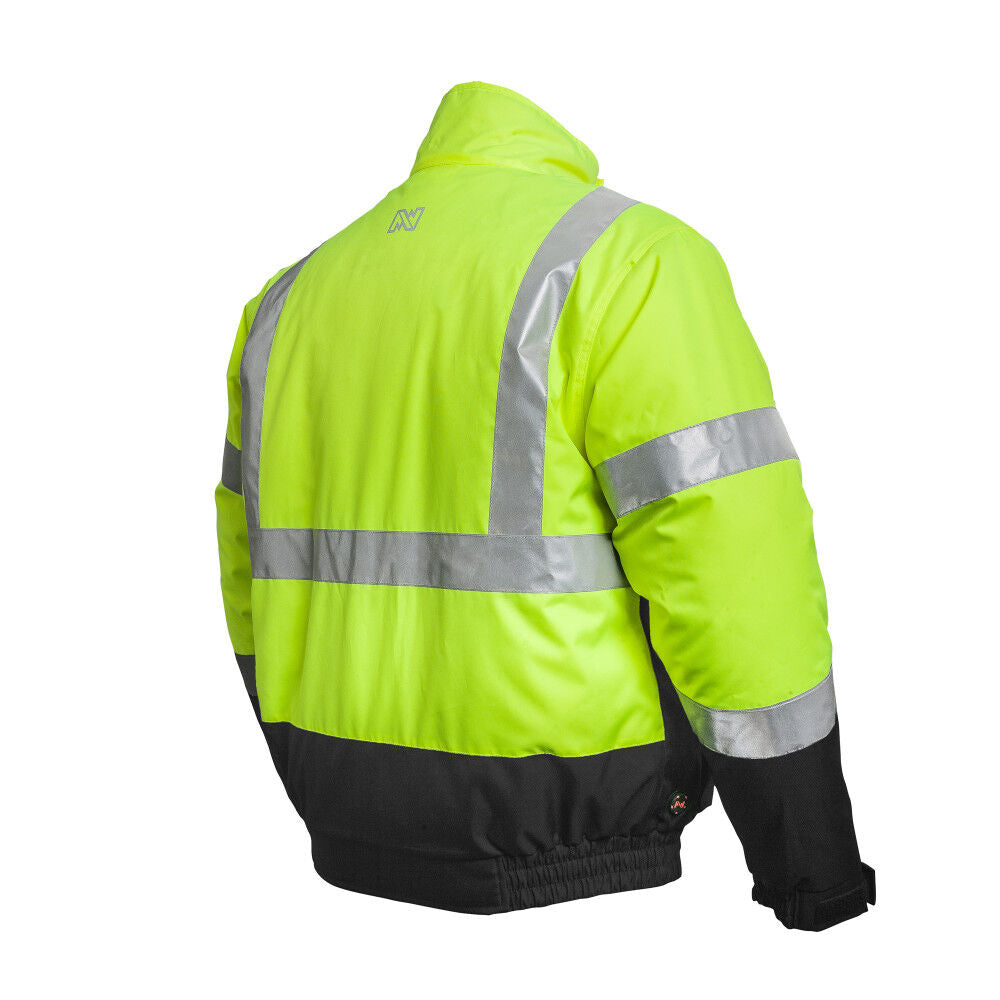 7.4V High-Vis Heated Jacket Mens MWJ19M04-10