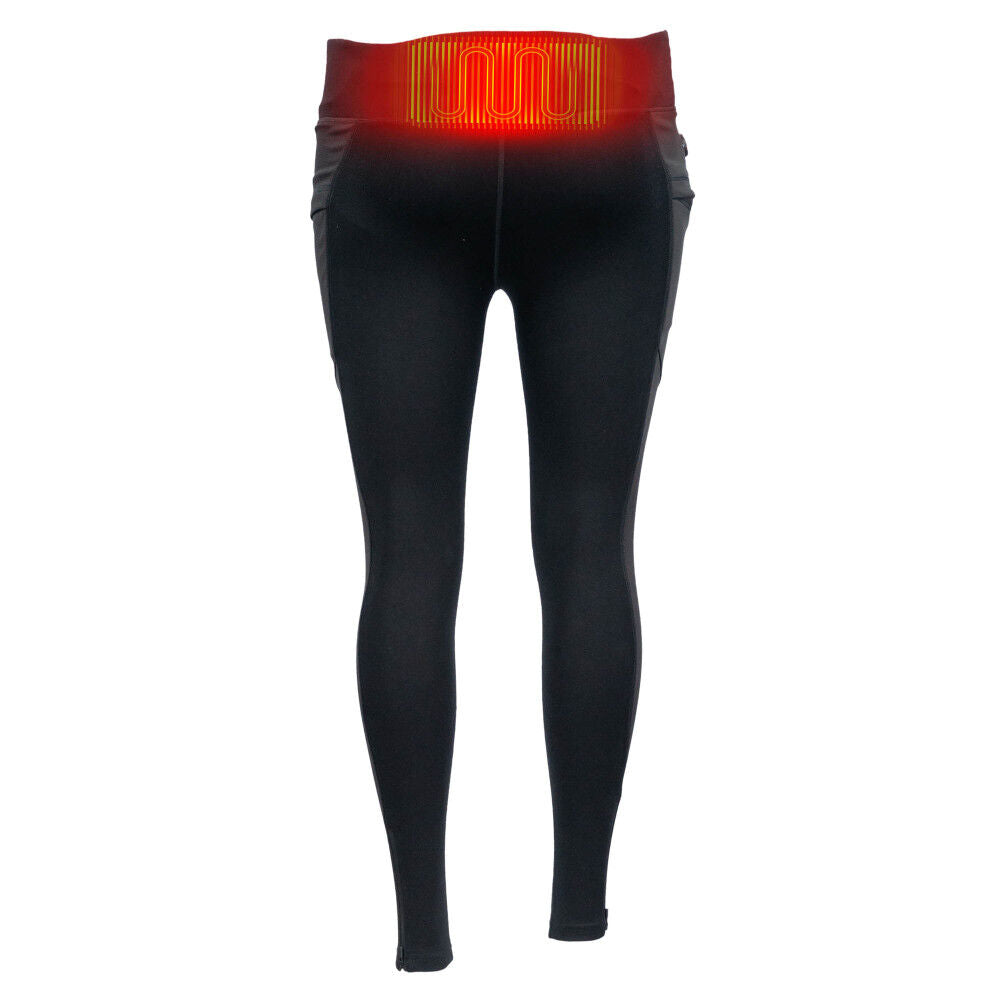 7.4V Merino Heated Baselayer Pant Womens Black MWWP21010