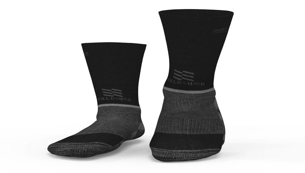 Merino Heated Socks Unisex 3.7V Dark Gray Small MWMS05220221