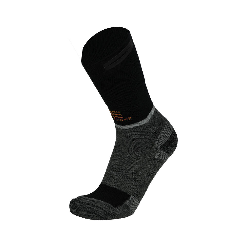 Merino Heated Socks Unisex 3.7V Dark Gray Small MWMS05220221