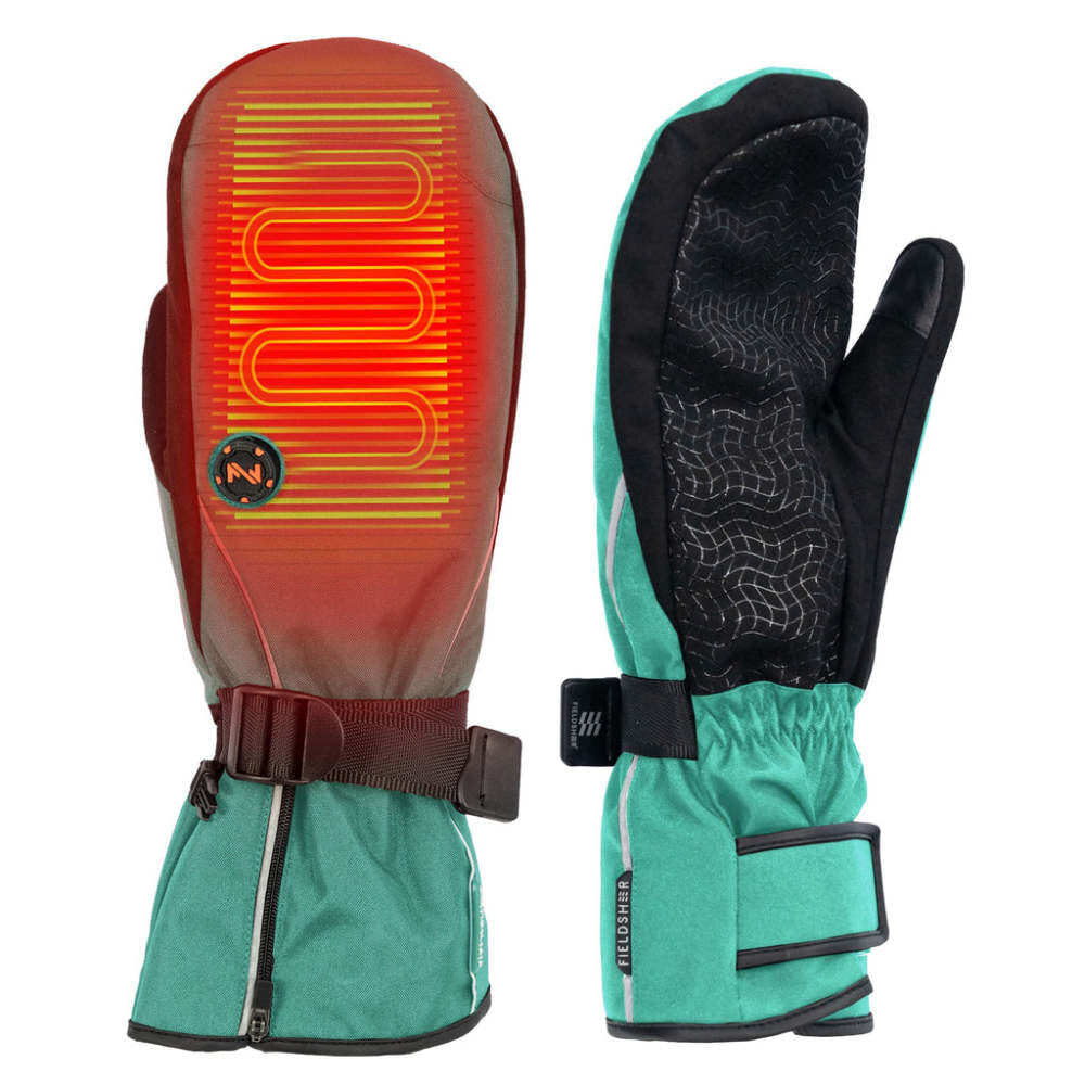 7.4V Storm Heated Mitten Womens Blue MWUG18080