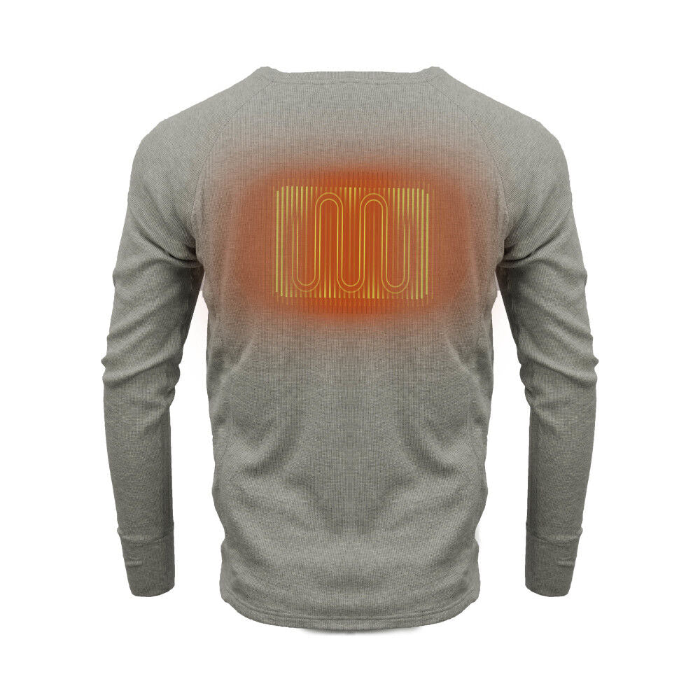 7.4V Thermick Baselayer Shirt Mens Gray MWMT18240