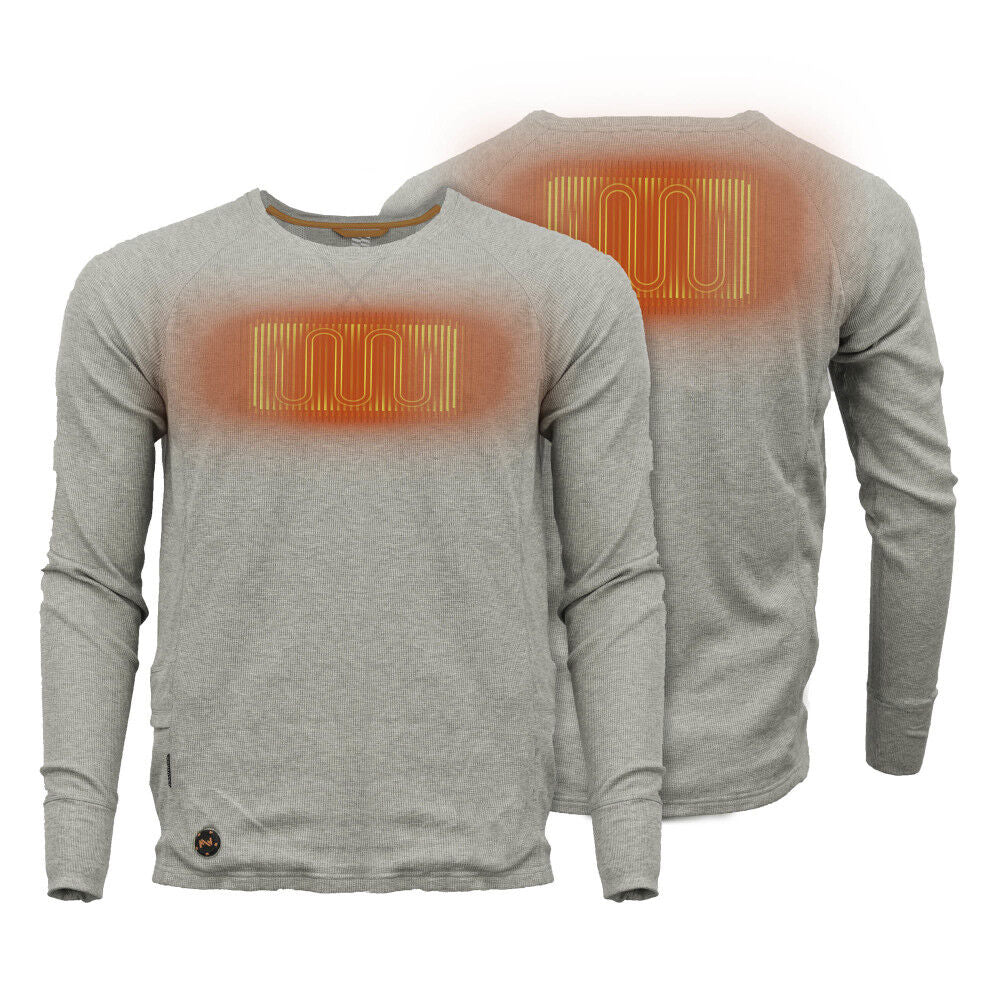 7.4V Thermick Baselayer Shirt Mens Gray MWMT18240