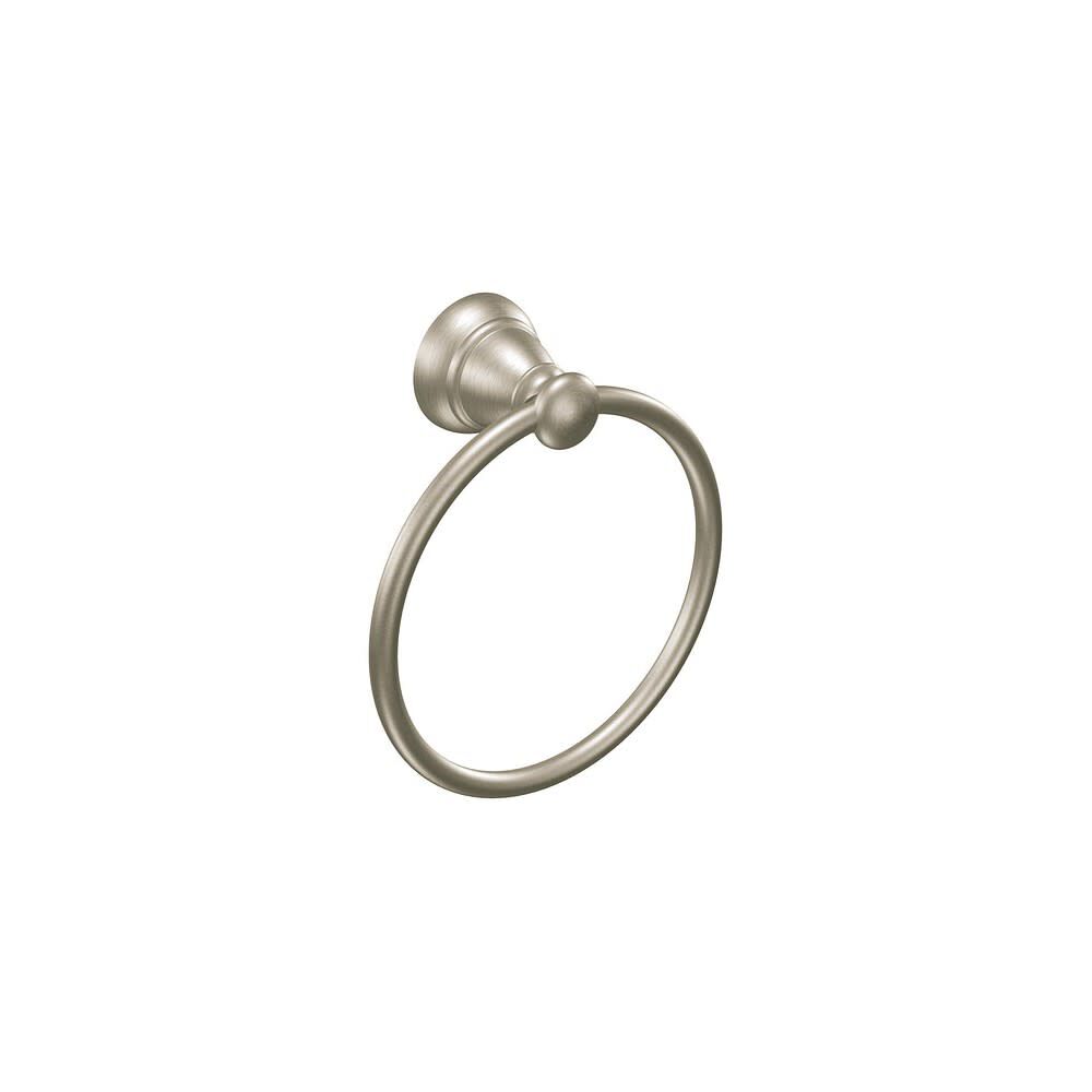 Banbury Towel Ring Brushed Nickel Aluminum 6in Y2686BN
