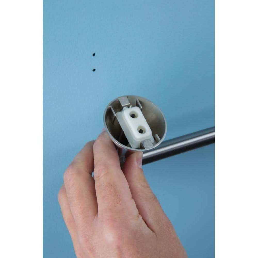 Darcy Brushed Nickel 18in Towel Bar with Press & Mark Stamp MY1518BN