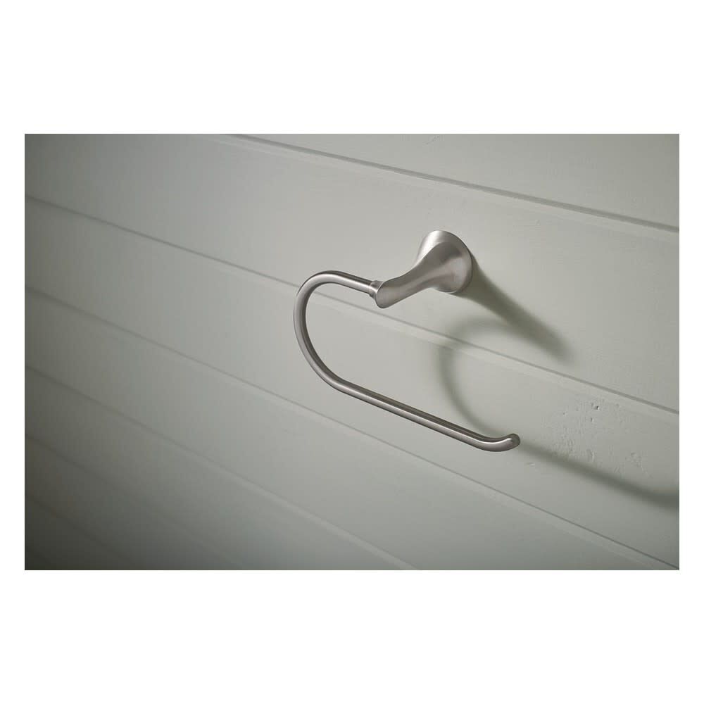 Darcy Toilet Paper Holder Brushed Nickel 1 Post European MY1509BN
