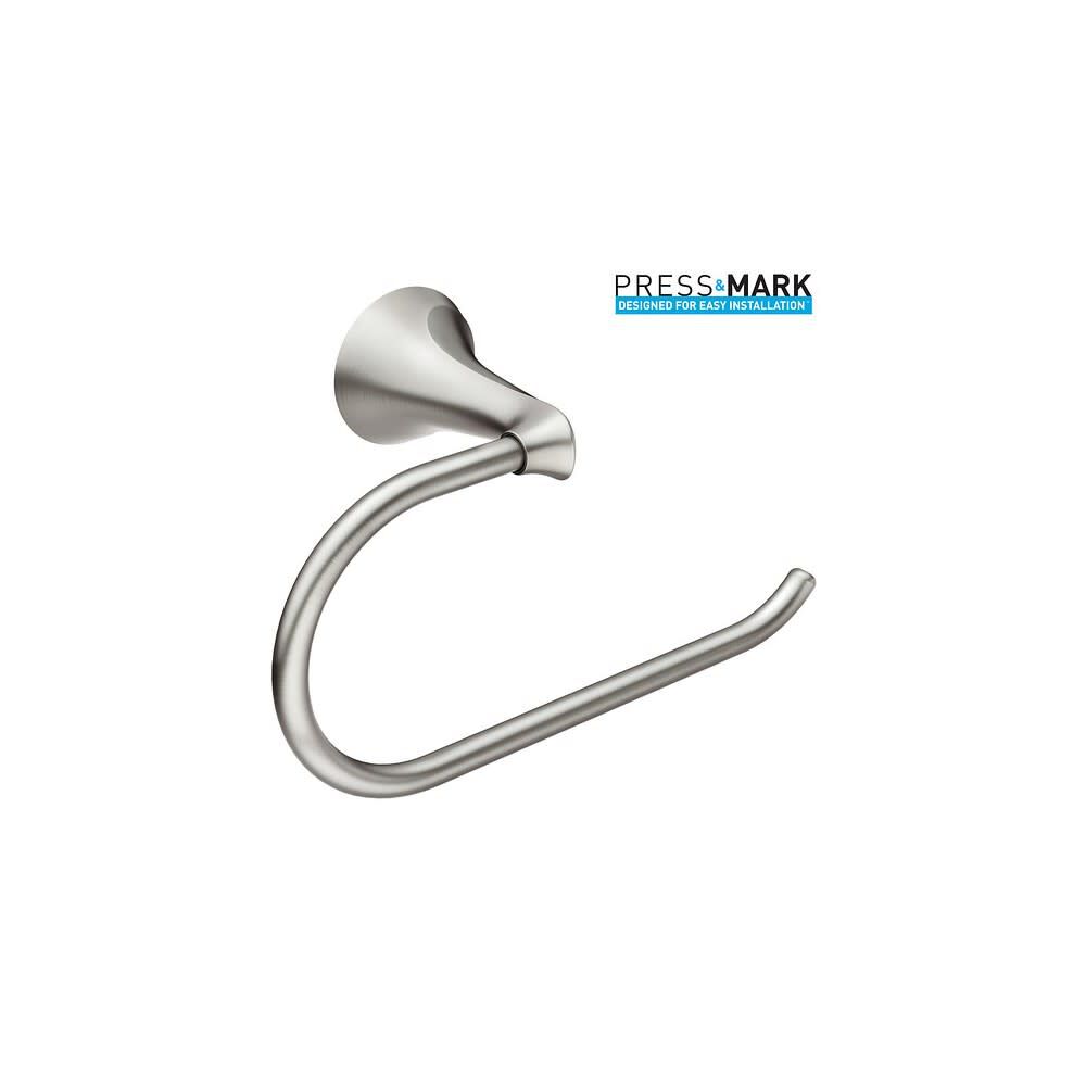 Darcy Toilet Paper Holder Brushed Nickel 1 Post European MY1509BN
