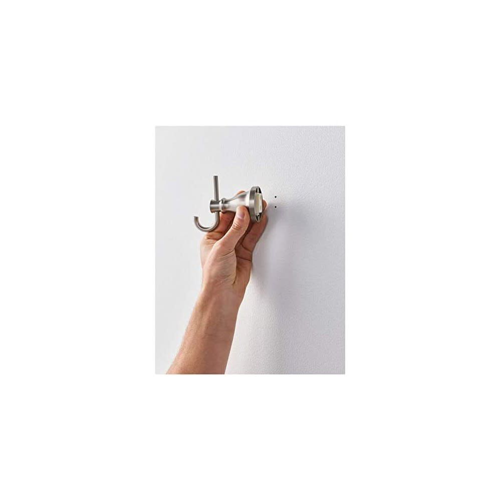 Hilliard Double Robe Hook Brushed Nickel MY2703BN