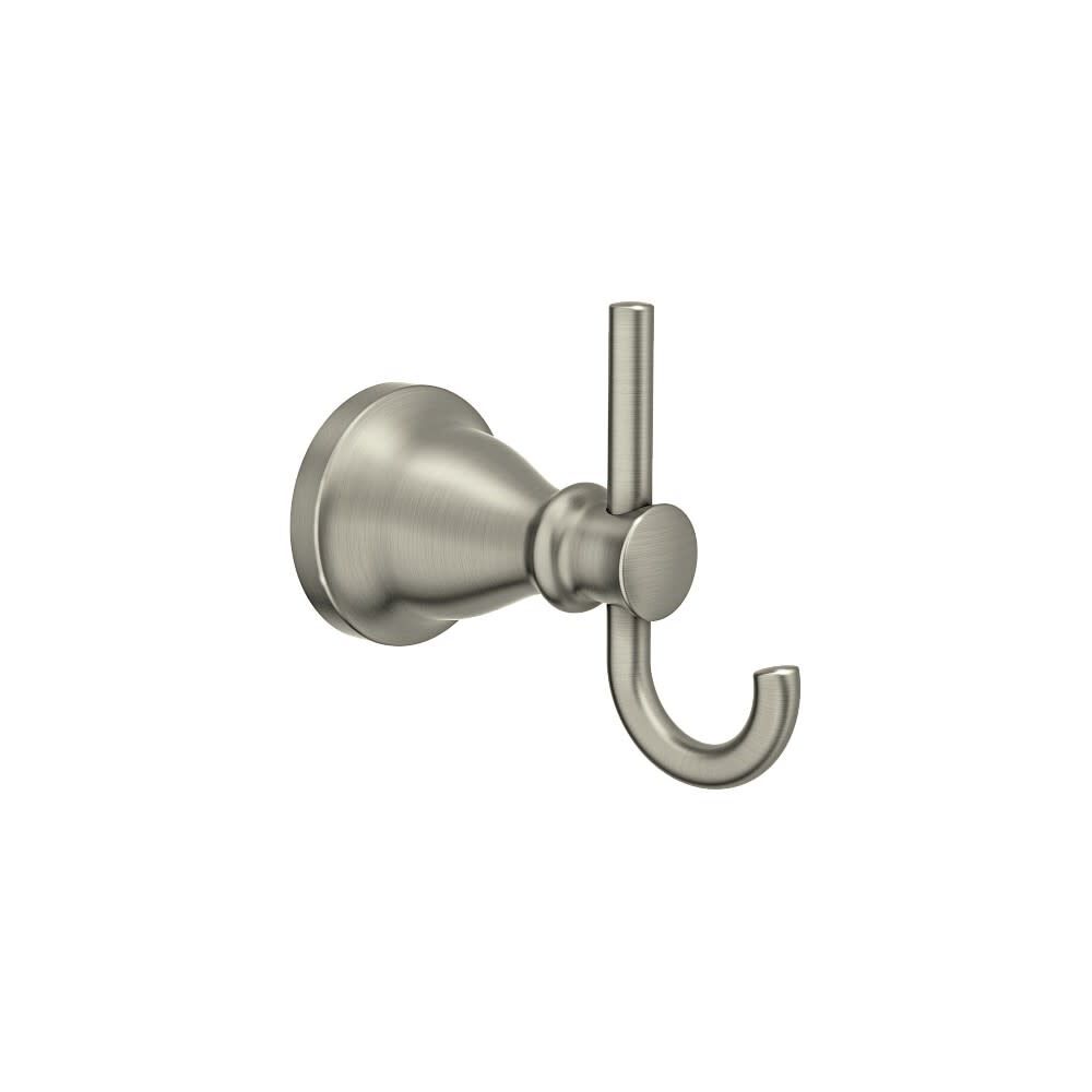 Hilliard Double Robe Hook Brushed Nickel MY2703BN