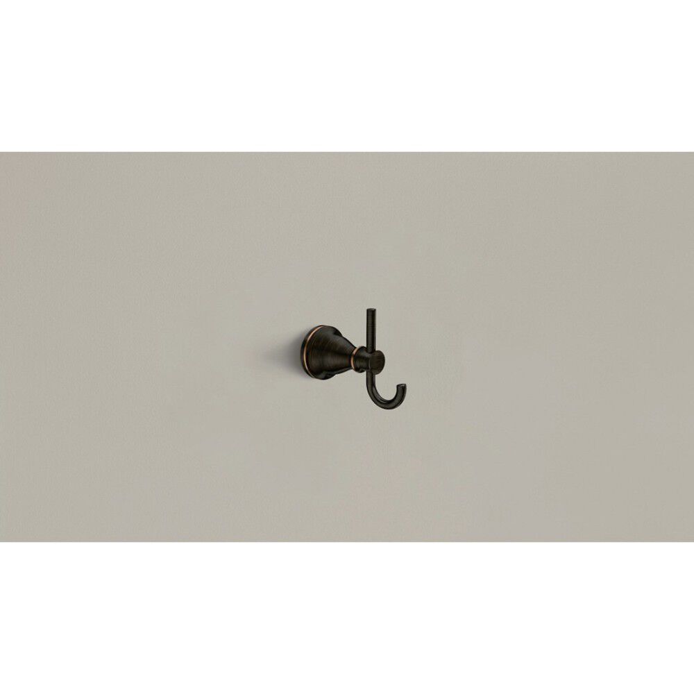 Hilliard Double Robe Hook Mediterranean Bronze MY2703BRB