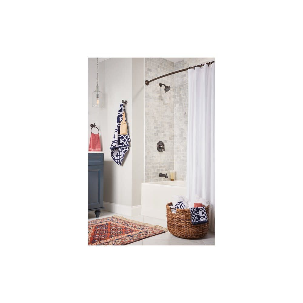 Hilliard Tub/Shower Faucet Bronze 4in Spray Head 1 Handle 82537BRB