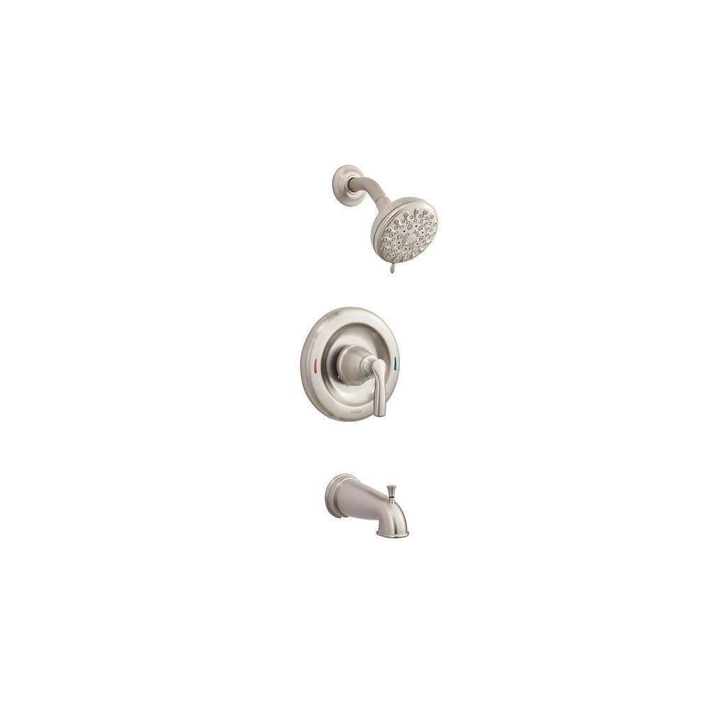 Hilliard Tub/Shower Faucet Spot Resist Brushed Nickel 4in 82537SRN