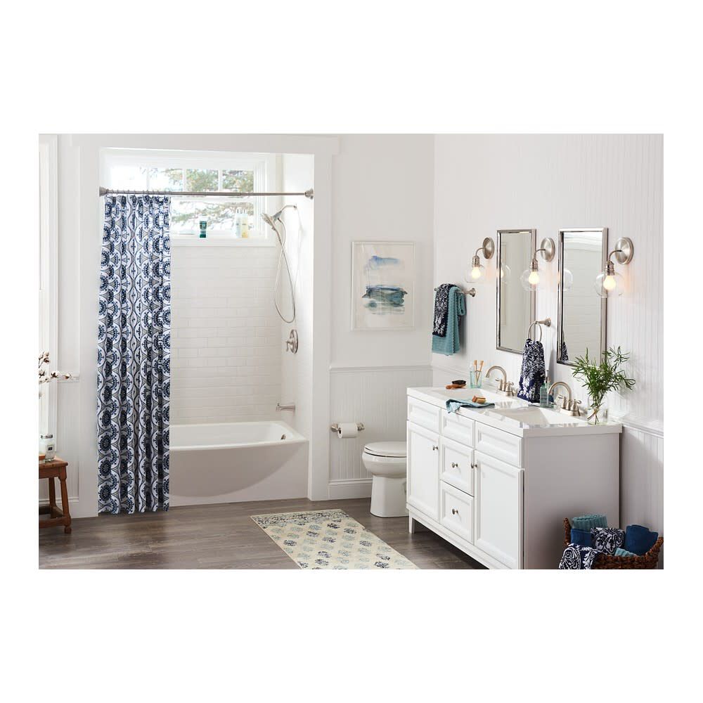 Sage Towel Bar Brushed Nickel Brass 24in DN6824BN