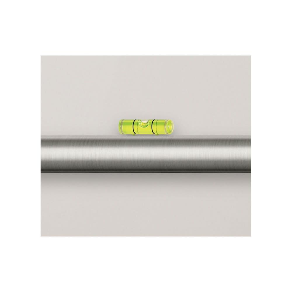 Tiffin Brushed Nickel 18in Towel Bar with Press & Mark Stamp MY4818BN