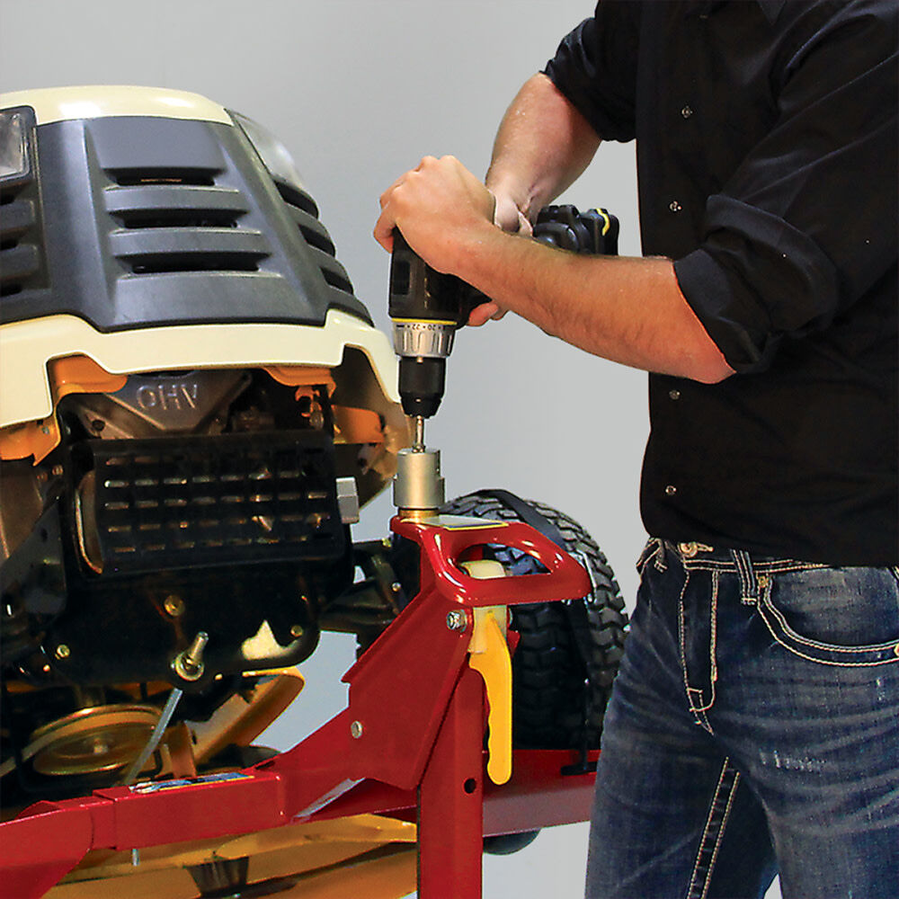 EZ Max Lawn Mower Lift 450lb Capacity MOJACKEZMAX