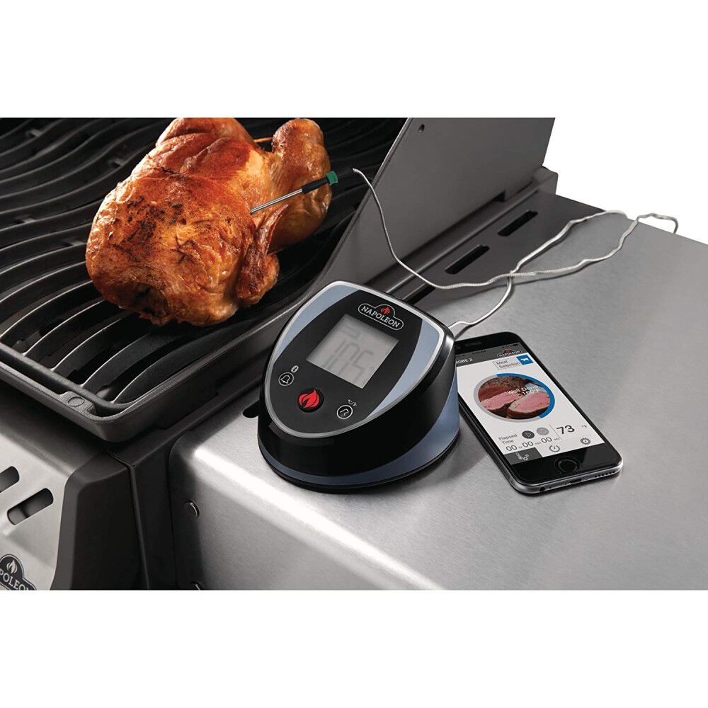 BBQ Thermometer ACCU PROBE Bluetooth LCD Display 70077
