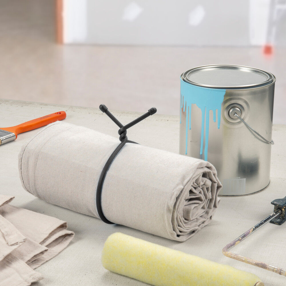 Gear Tie Reusable Rubber Twist Tie 24in 2pk Black GT24-01-2R3