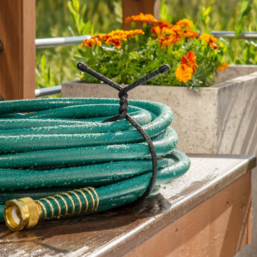 Gear Tie Reusable Rubber Twist Tie 24in 2pk Black GT24-01-2R3