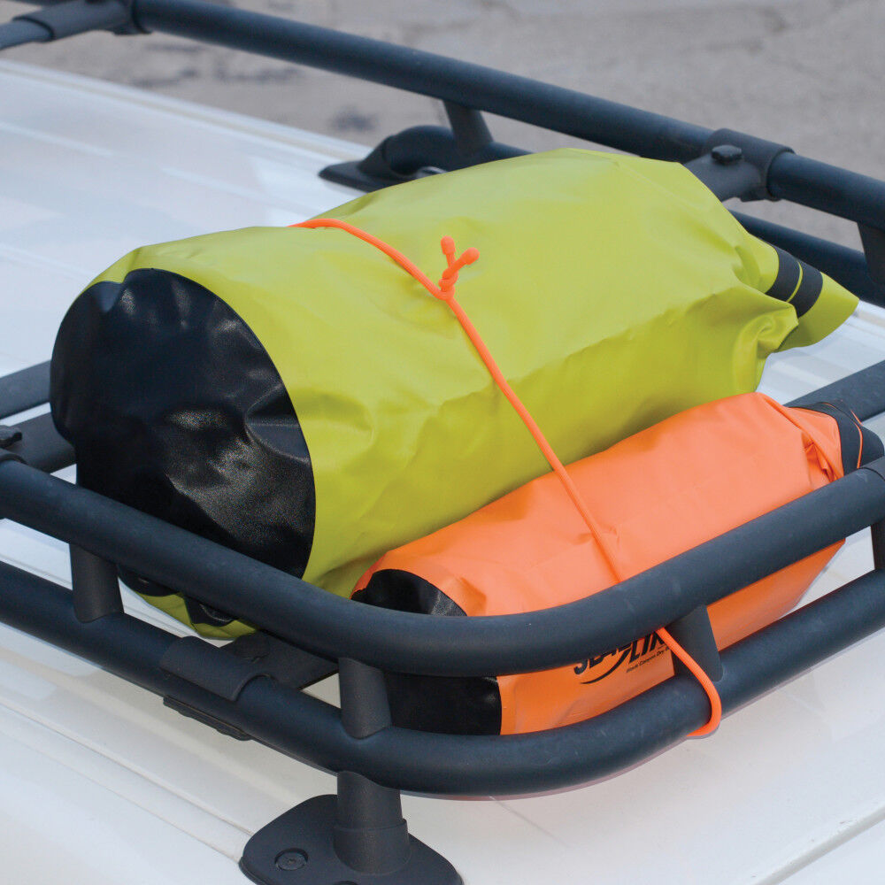 Gear Tie Reusable Rubber Twist Tie 64in Bright Orange GT64-31-R3