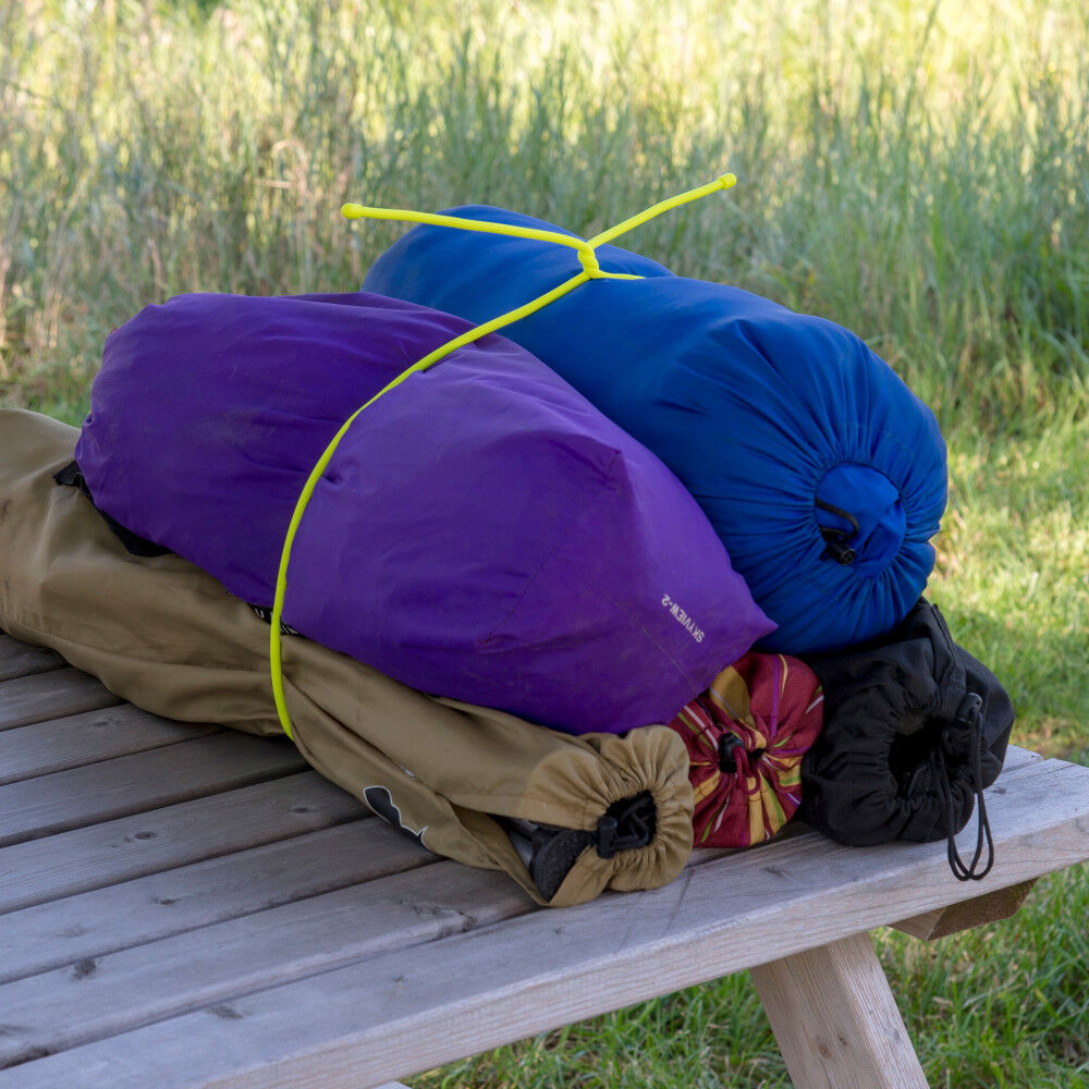 Gear Tie Reusable Rubber Twist Tie 64in Neon Yellow GT64-33-R3