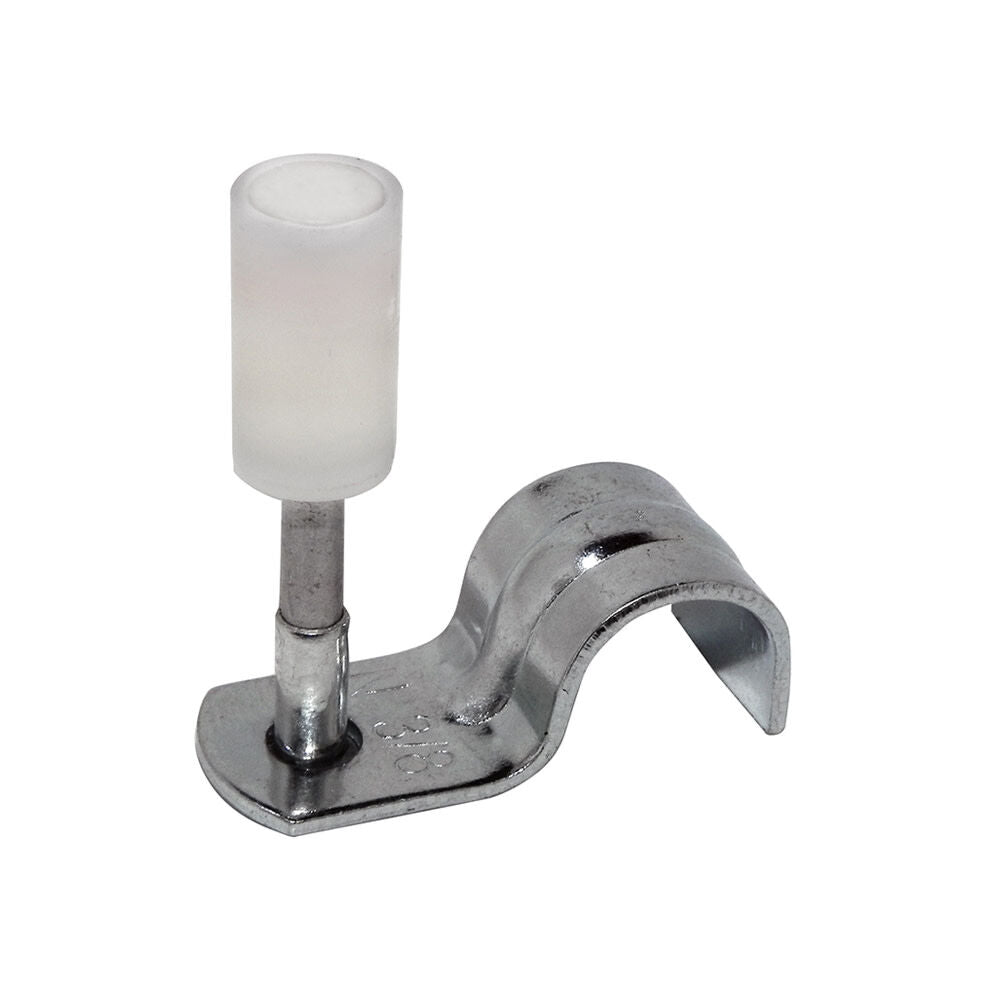 3/4in One Hole Conduit Strap Clip with 7/8in x 0.125 Shank Pin CLC34-222
