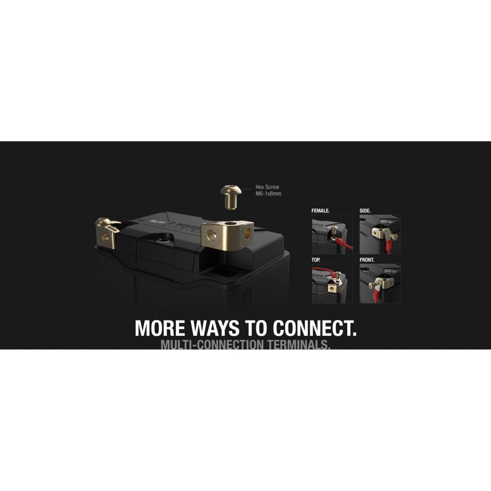 12V 250A 2Ah Lithium Powersport Battery NLP5