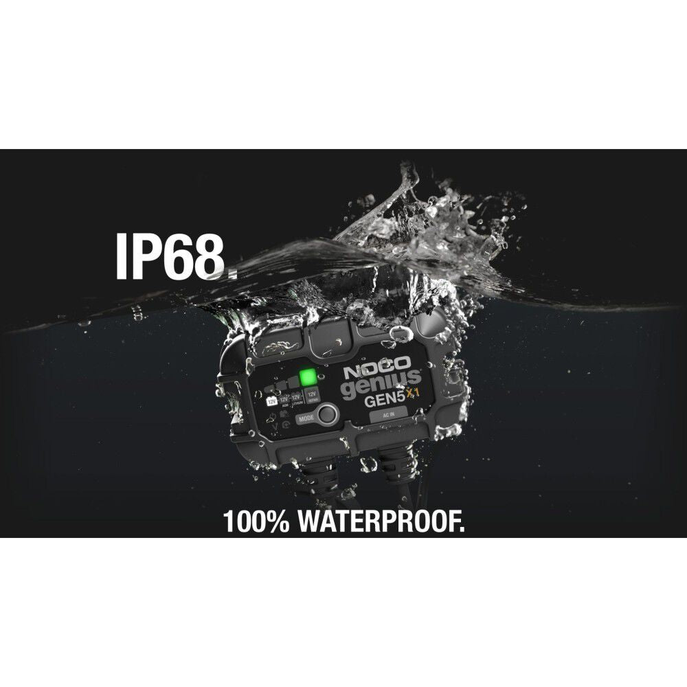 12V Battery Charger 5A Fully Automatic 1 Bank On Board GEN5X1