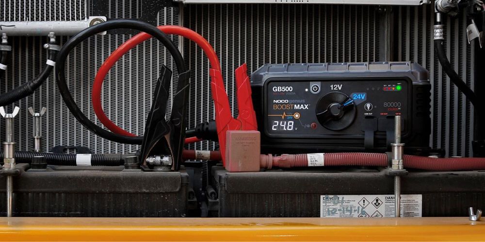 Jump Starter UltraSafe 12V 24V 6250A Boost GB500