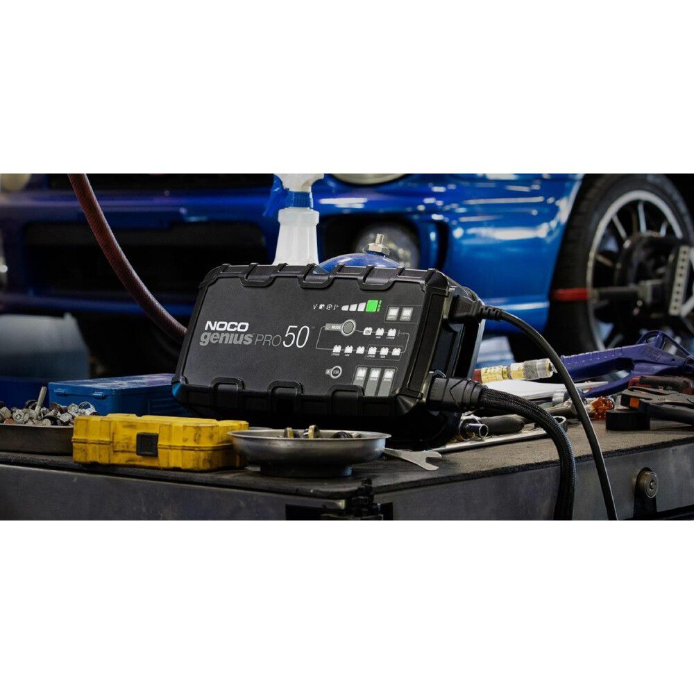 Smart Battery Charger 6V/12V/24V 50A Multi Voltage GENIUSPRO50