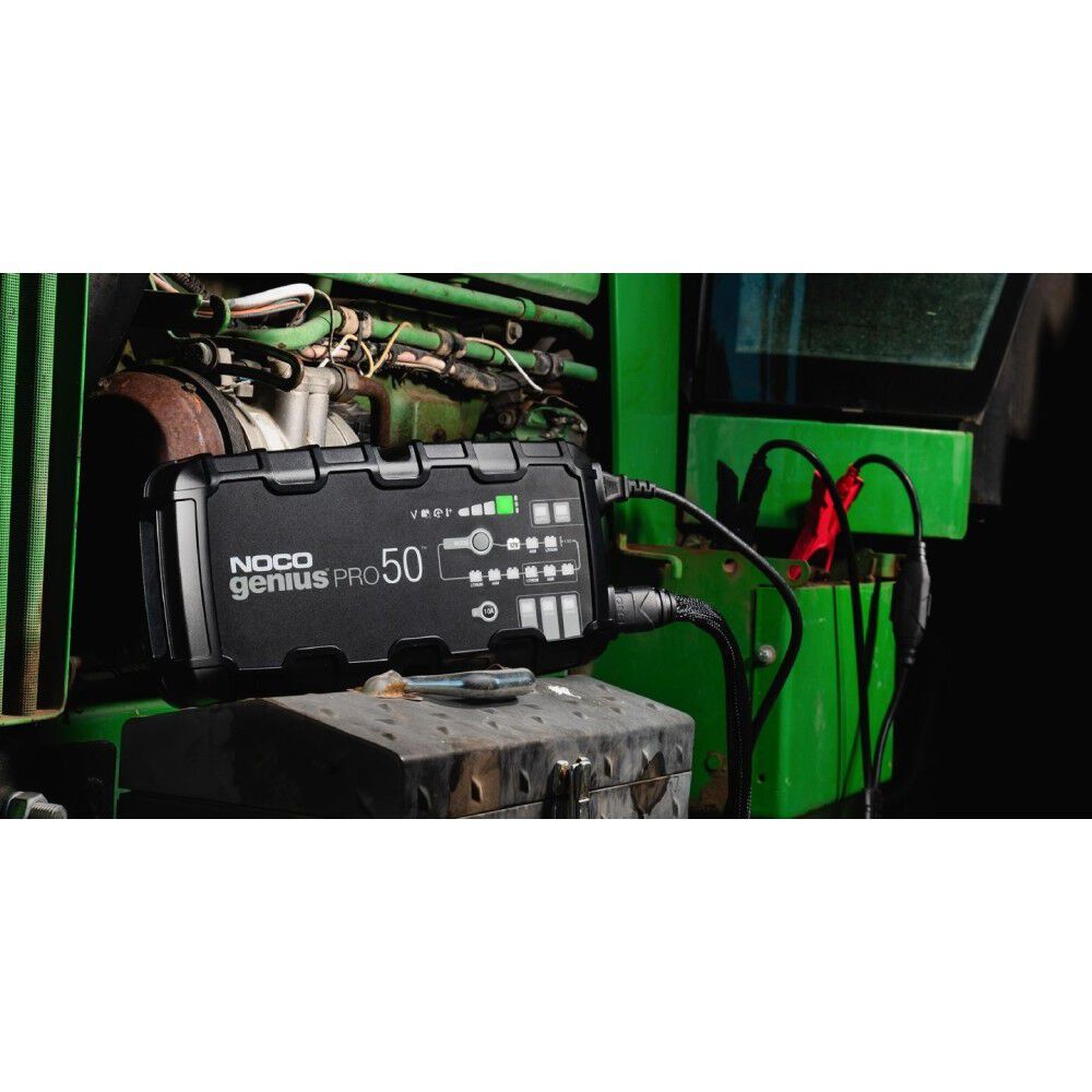 Smart Battery Charger 6V/12V/24V 50A Multi Voltage GENIUSPRO50