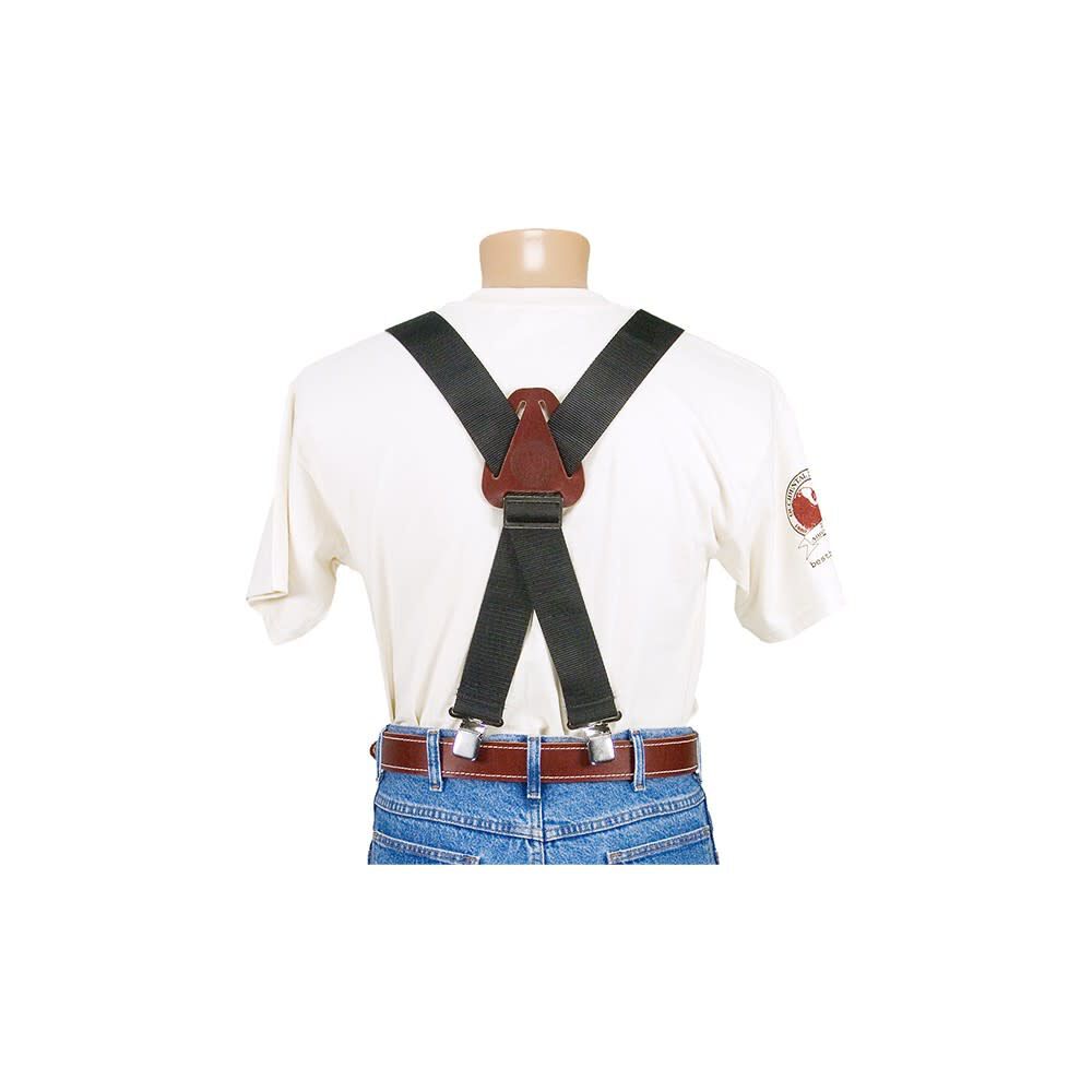 Black Oxy Nylon Suspender 9020B