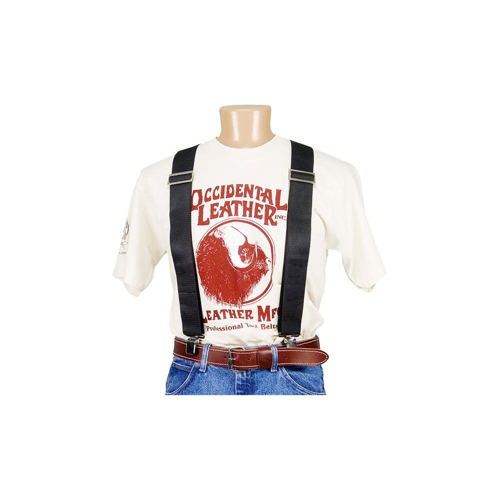 Black Oxy Nylon Suspender 9020B