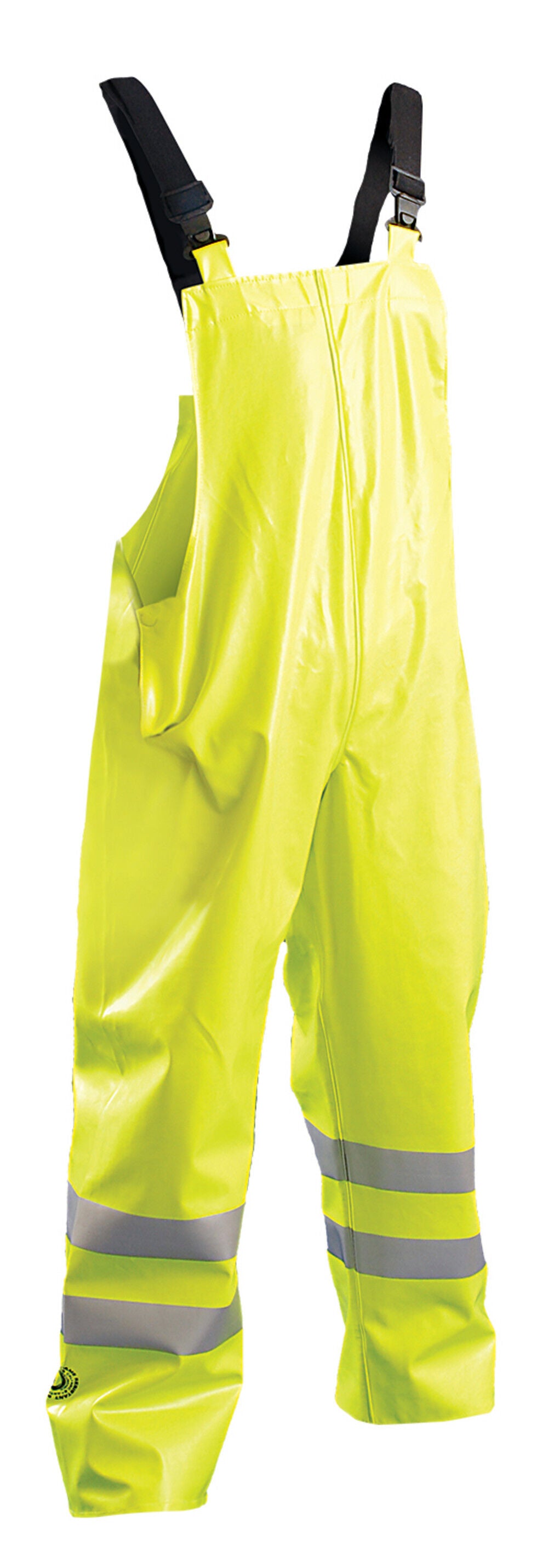 Yellow Flame Resistant Rain Bib Pants - Medium LUX-TBIB/FR-YM