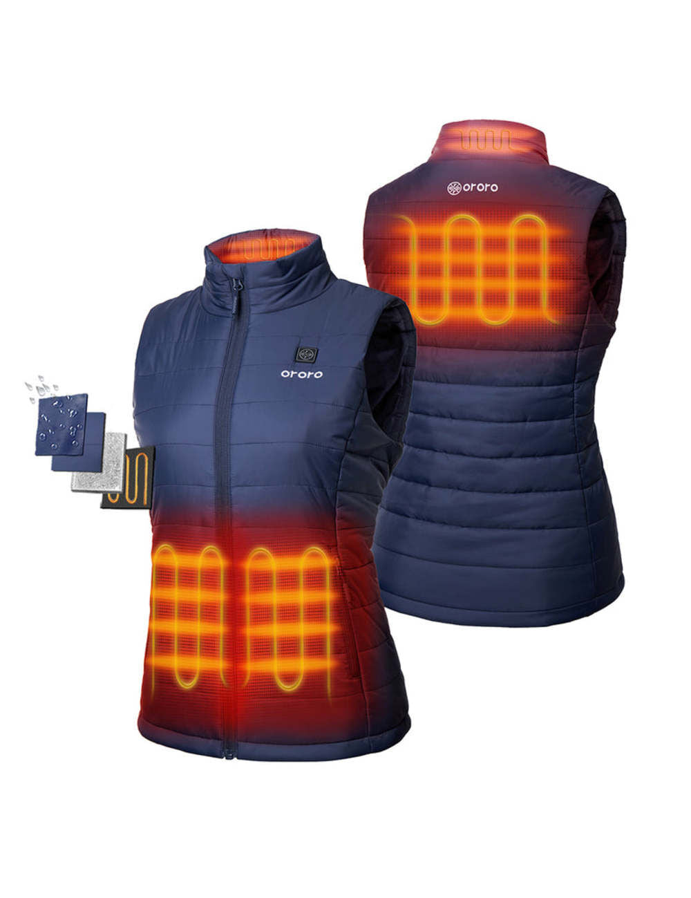 Womens Classic Heated Vest Kit WVC-41