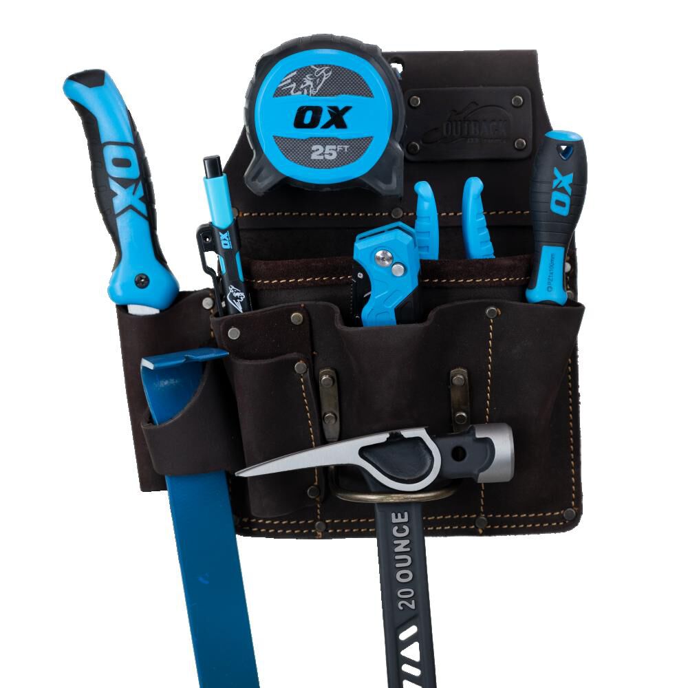 DrywallerftS Tool Pouch Oil-Tanned Leather OX-P263801