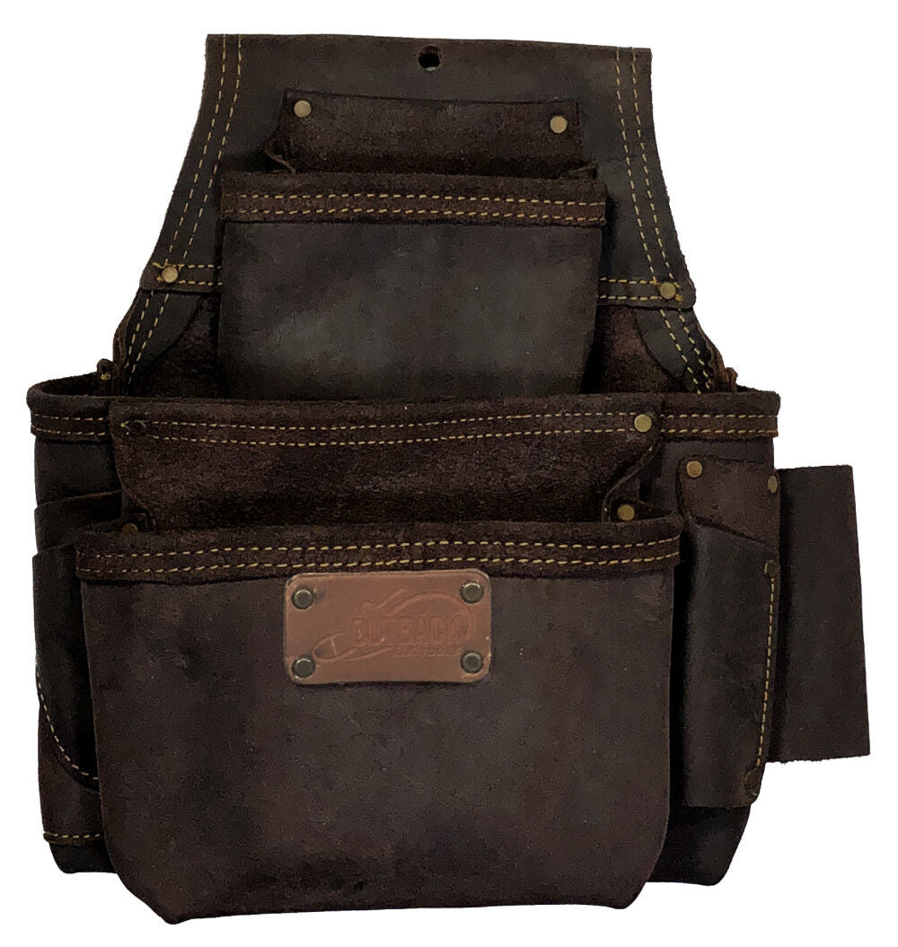 Fastener 3- Pouch Oil-Tanned Leather OX-P263503