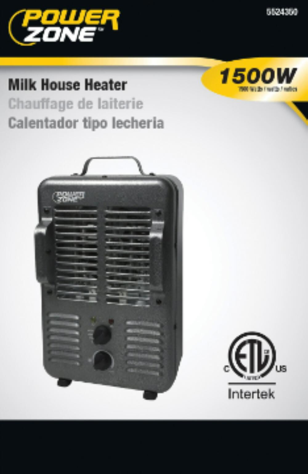 Milk House Heater 1300/1500Watt BNS-15U3