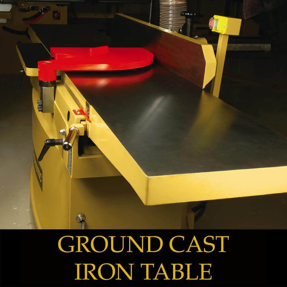 PJ1696T Jointer 7.5HP 3PH 230V HH ARMORGLIDE 1791283T