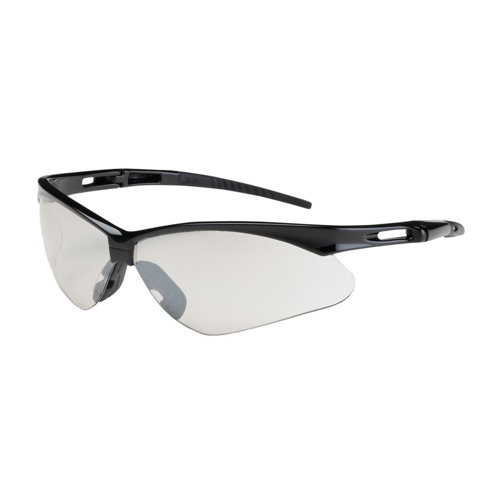 Anser Semi-Rimless Safety Glasses with Black Frame I/O Lens and Anti-Scratch Coating Including Neck Cord 250-AN-10114