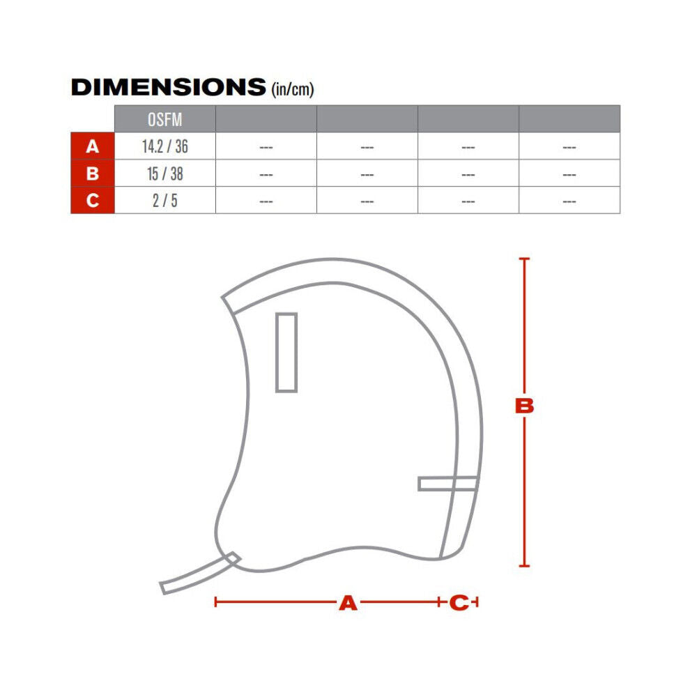 Cotton Twill/Fleece Winter Head Liner with FR Treated 363-1RL2B