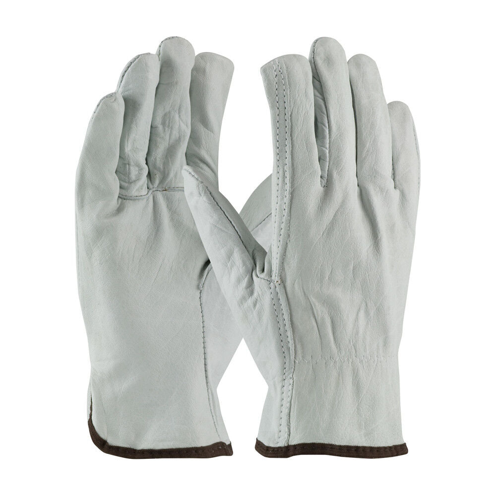 Driver Gloves White Economy 68-105/P899