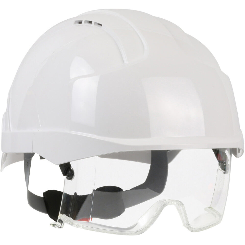 EVO VISTAlens Industrial Safety Helmet White Type I Vented 280-EVLV-01W