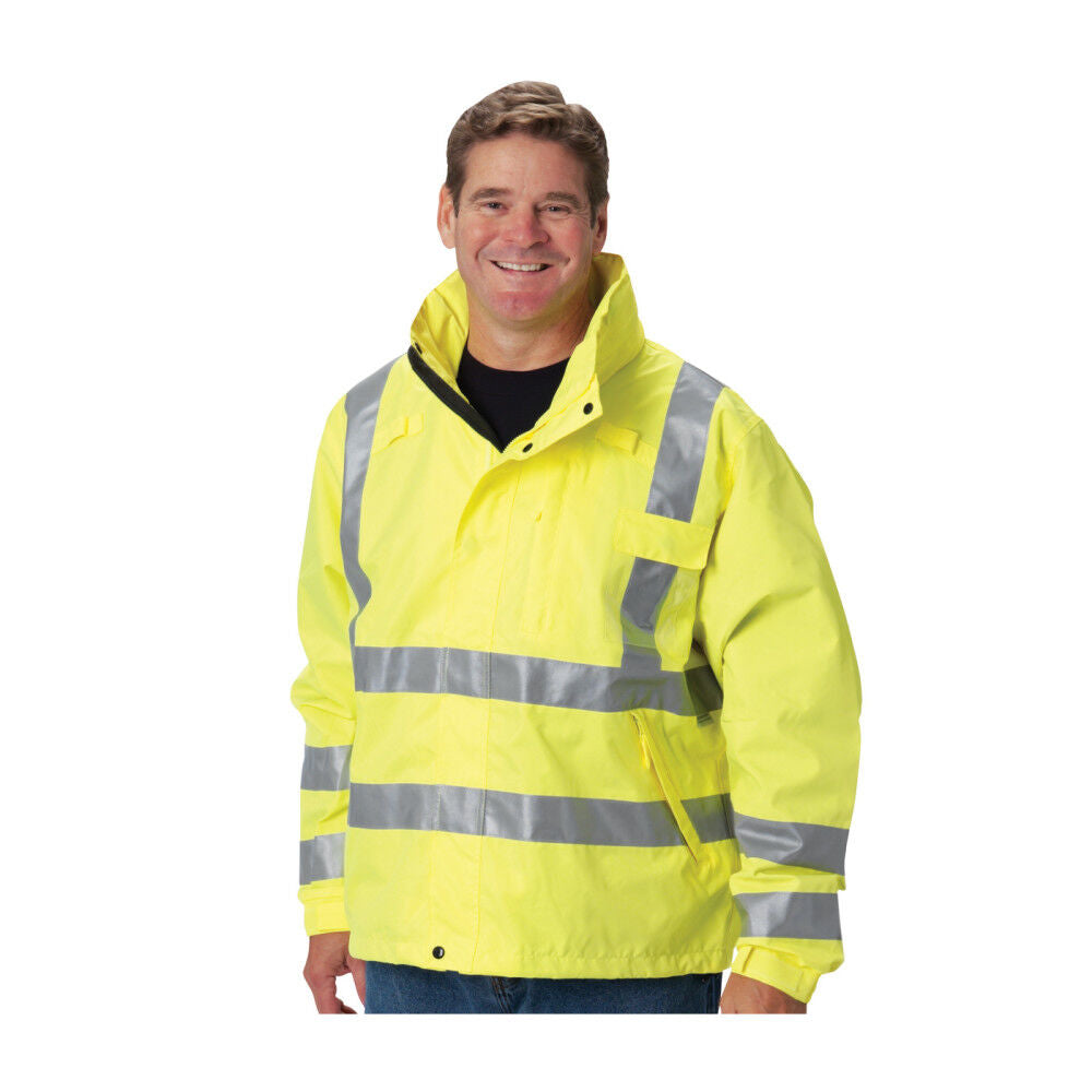 Falcon VizPLUS ANSI Breathable Jacket Hi Vis Yellow Large 353-2000-LY/L