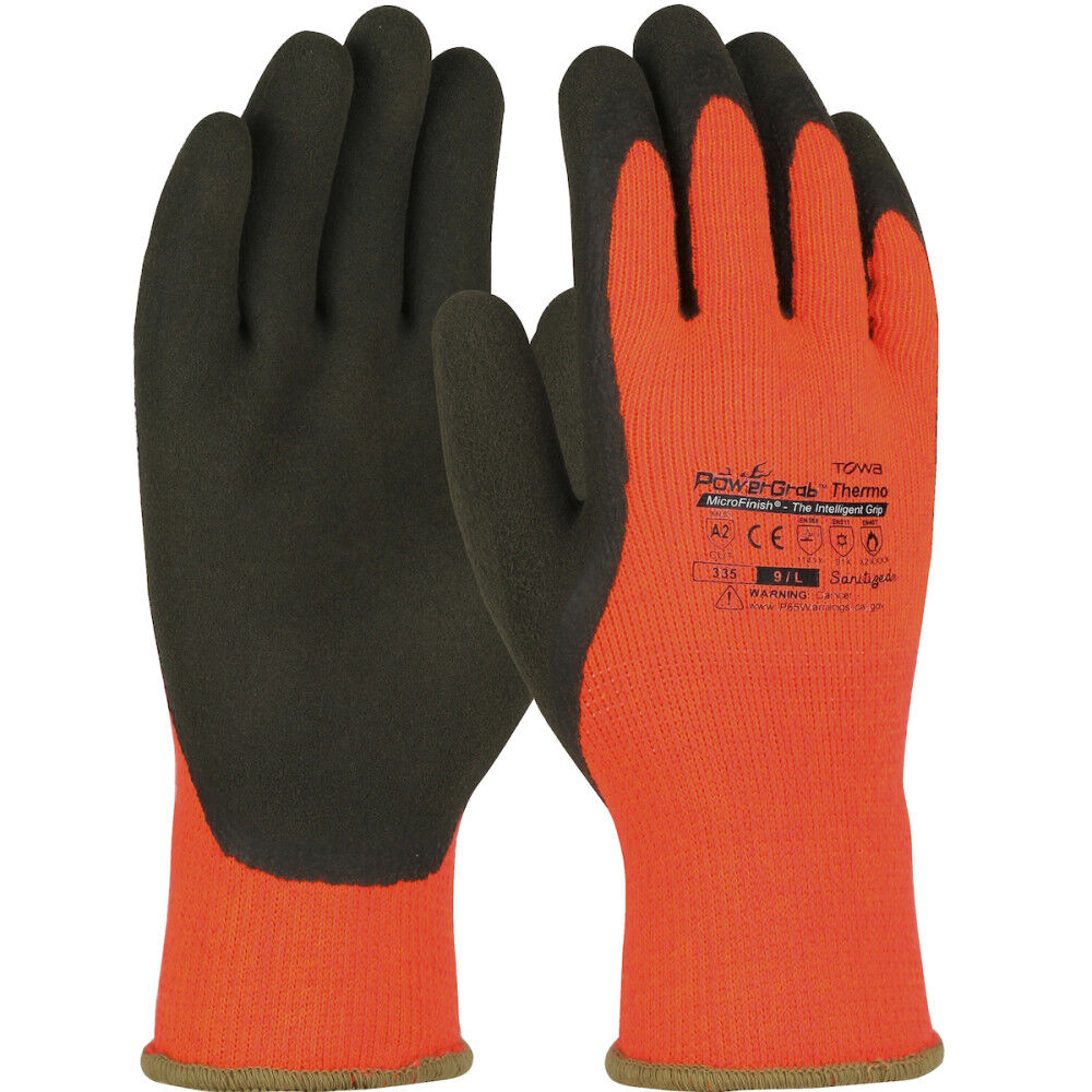 Hi Vis Orange Gloves Thermo 41-1400/P899