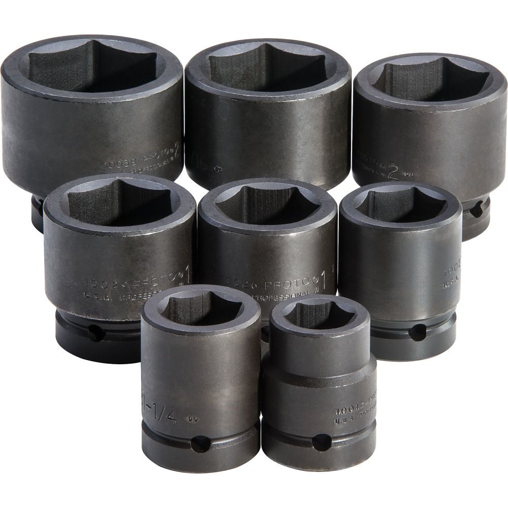 1 in Drive 6 Point Socket Set 8pc J76103