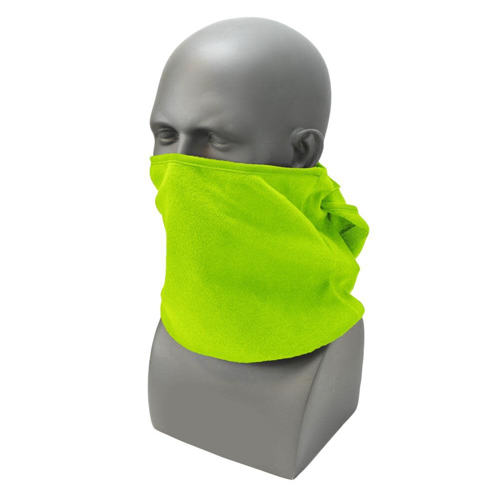 Nordic Blaze 3 in 1 Fleece Balaclava High Visibility Green Universal Size RWL26HVG
