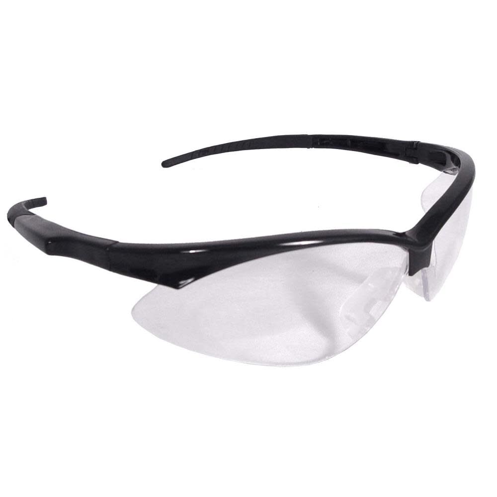 Rad-Apocalypse Safety Eyewear - Black Frame/Clear Anti-Fog Lens AP1-11