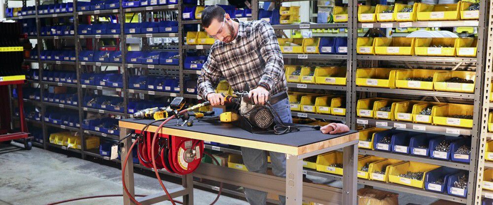 12/3 30 ft. Flying Lead Power Cord Reel L 3030 123 X