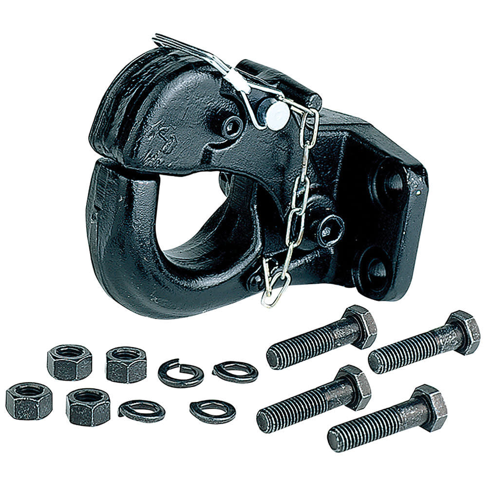 10 Ton 30000 lbs Steel Heavy Duty Bolt On Pintle Hook 8470148