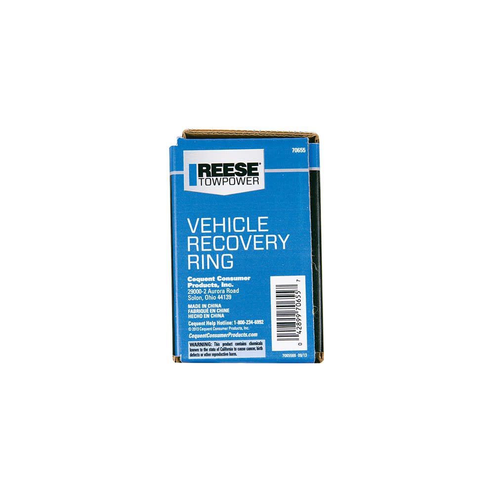 2in 10000 lbs Tow Ring Trailer Hitch Ball Mount 8401960